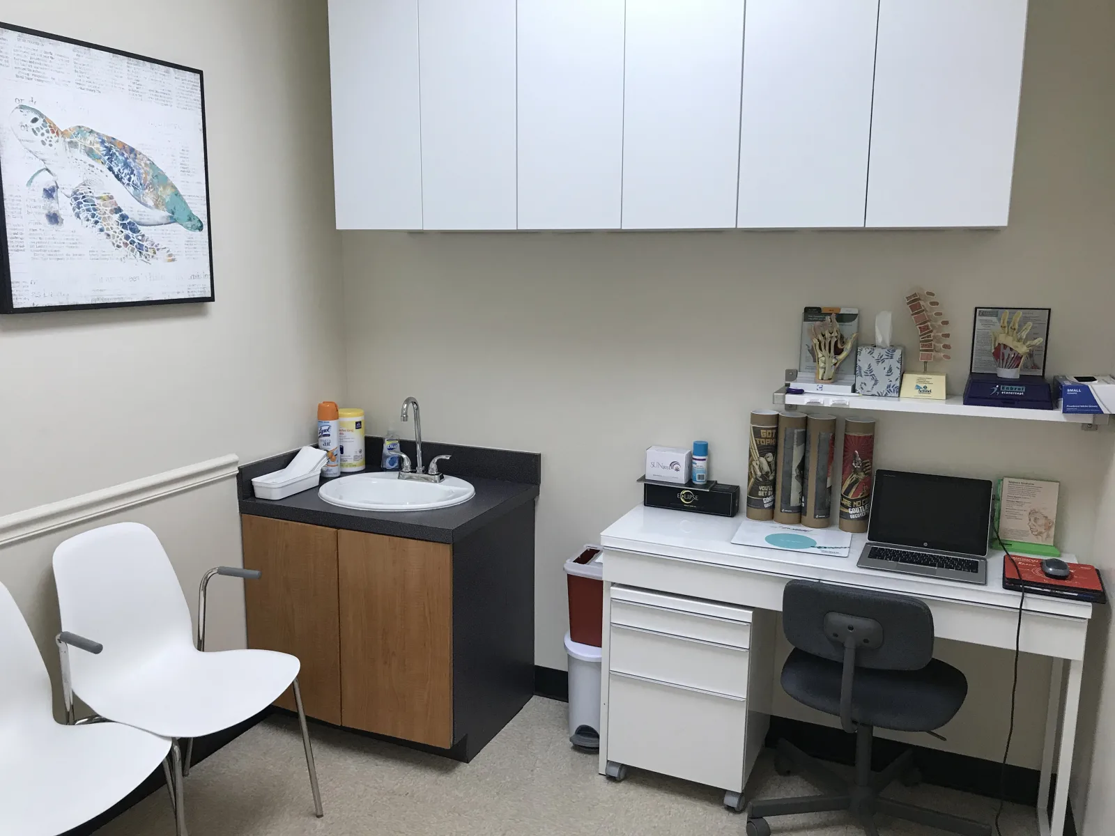 Patient waiting room